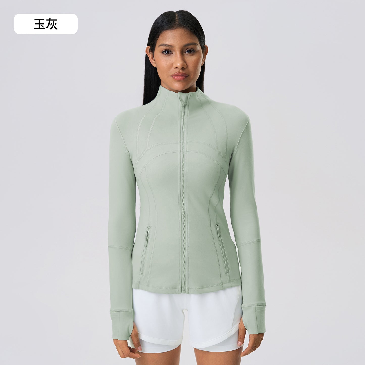 LU Autumn and Winter New Stretch Running Fitness Yoga Long Sleeve Jacket