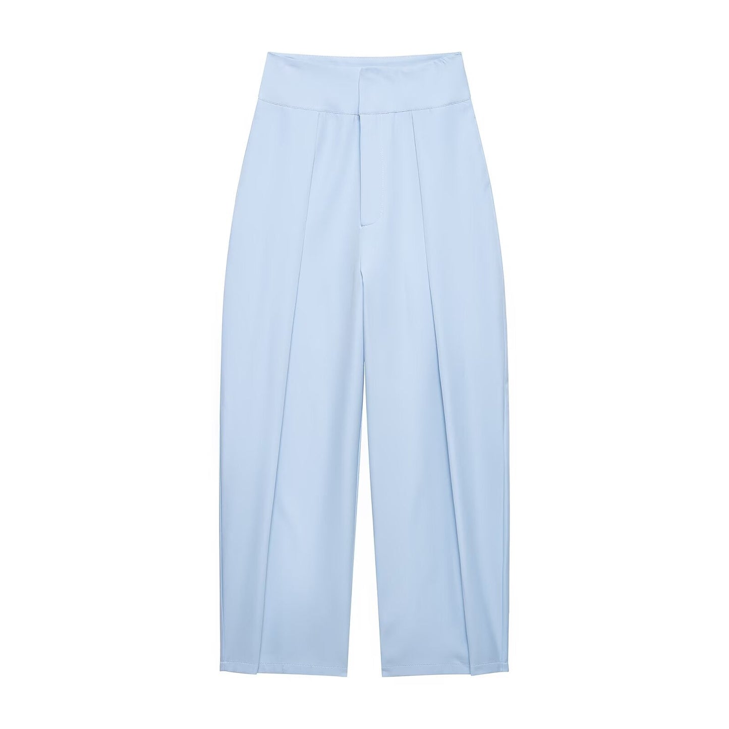 Women's high waisted pleated balloon version casual pants