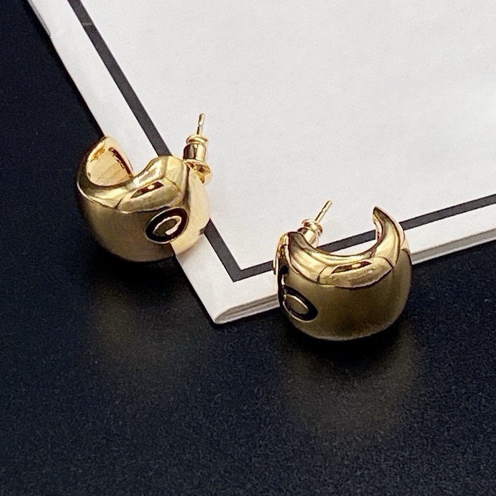 Women's new Joker exquisite letter temperament earrings