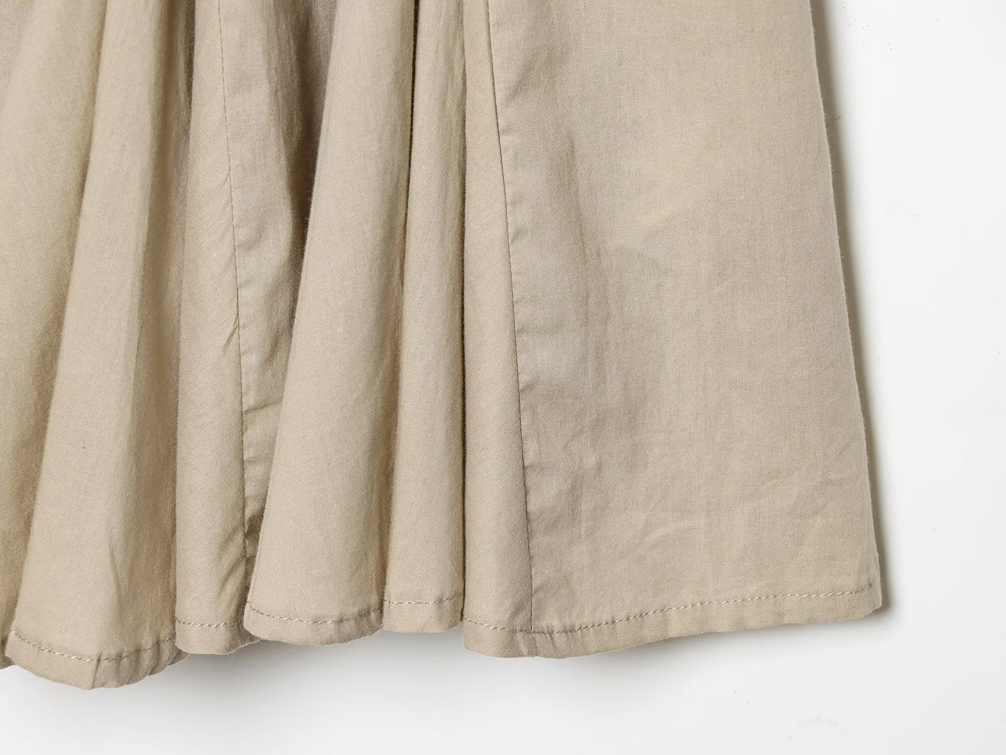 Women's slim shirt style pleated mini dress