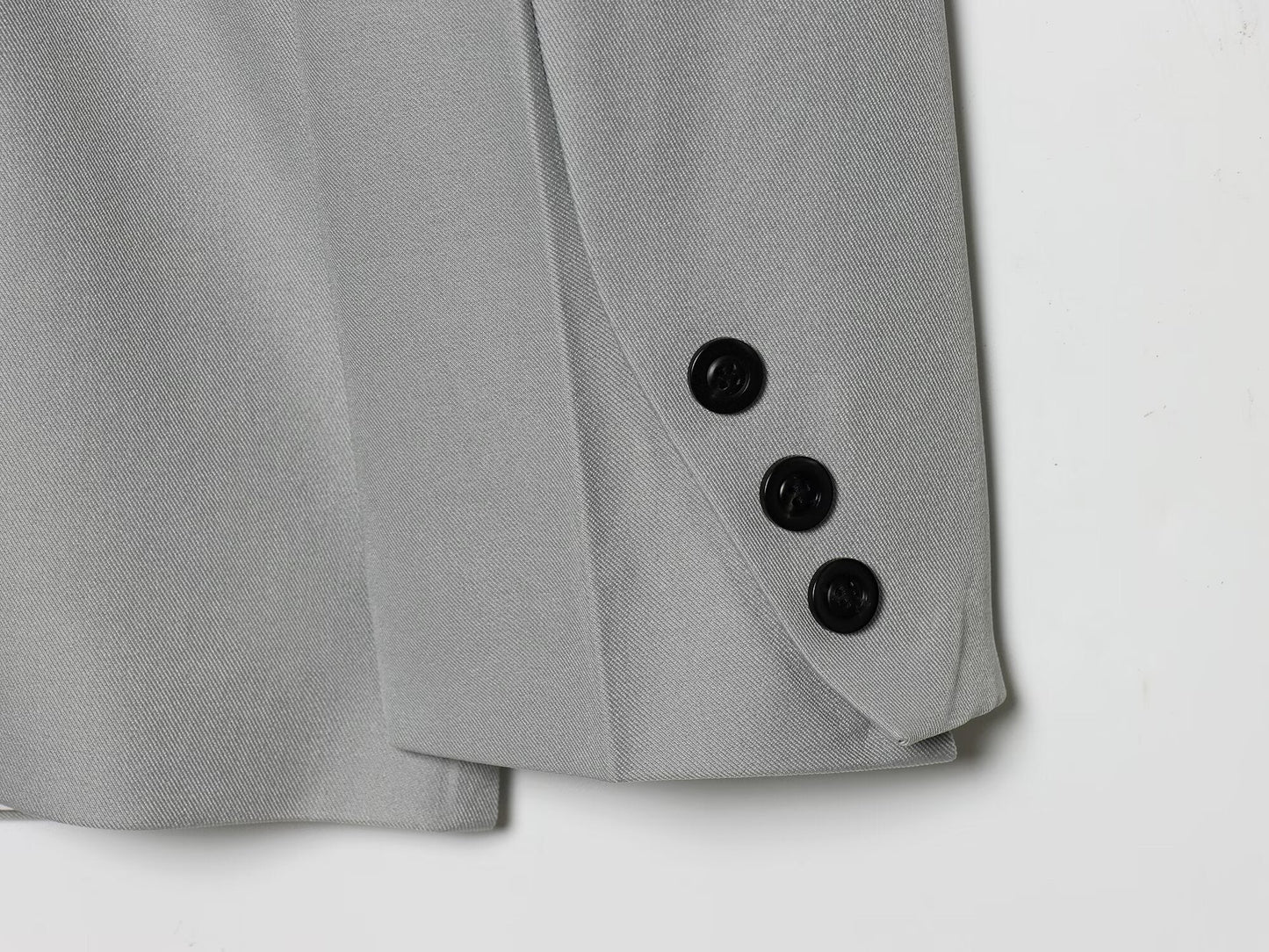 suit Women's 2 pieces long sleeved contrasting collar Blazer Coat +Pants