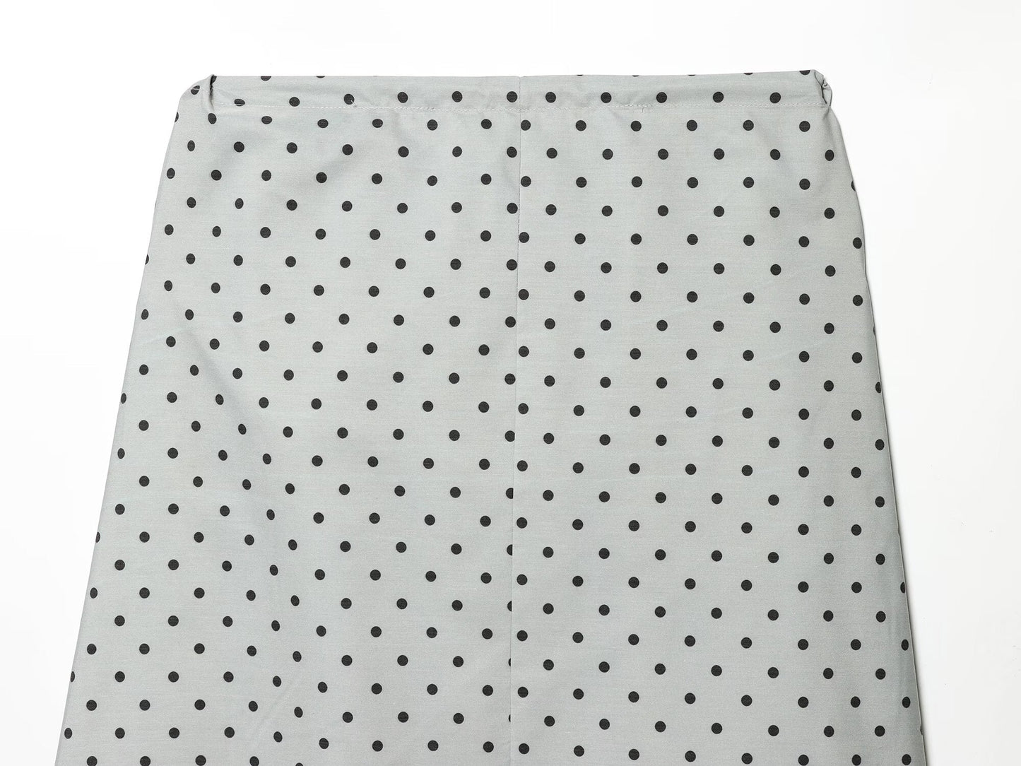 Women's bow decoration casual polka dot MIDI skirt
