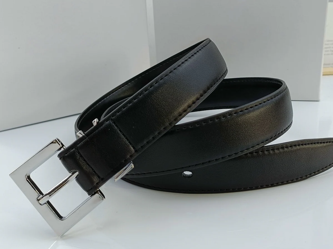 Casual Fashion Joker Multi-color Pin Buckle Design Women's Thin Belt Belt
