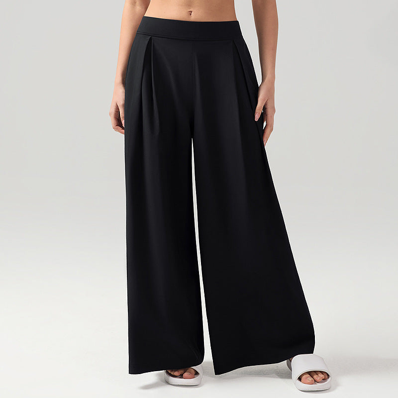 Women's new casual loose yoga wide-leg pants
