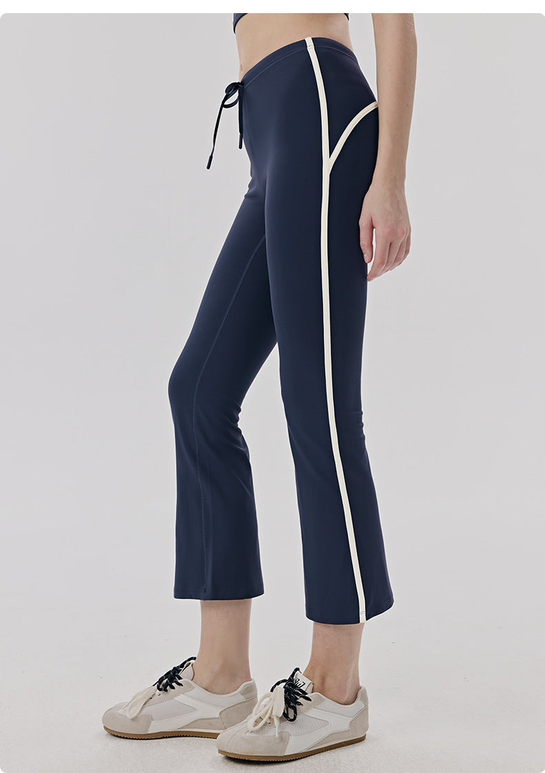 Women's new cool contrast tight Pilates fitness yoga clothes