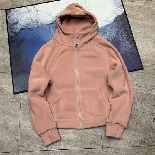 Women's hooded sweater fashion casual hooded coat