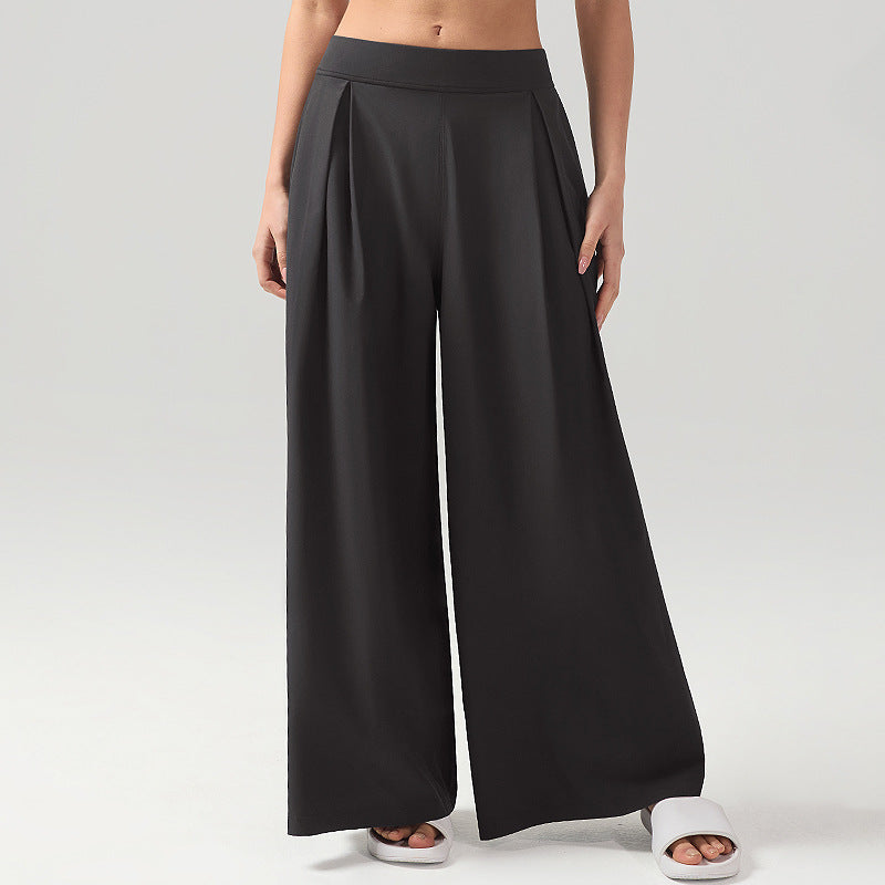 Women's new casual loose yoga wide-leg pants