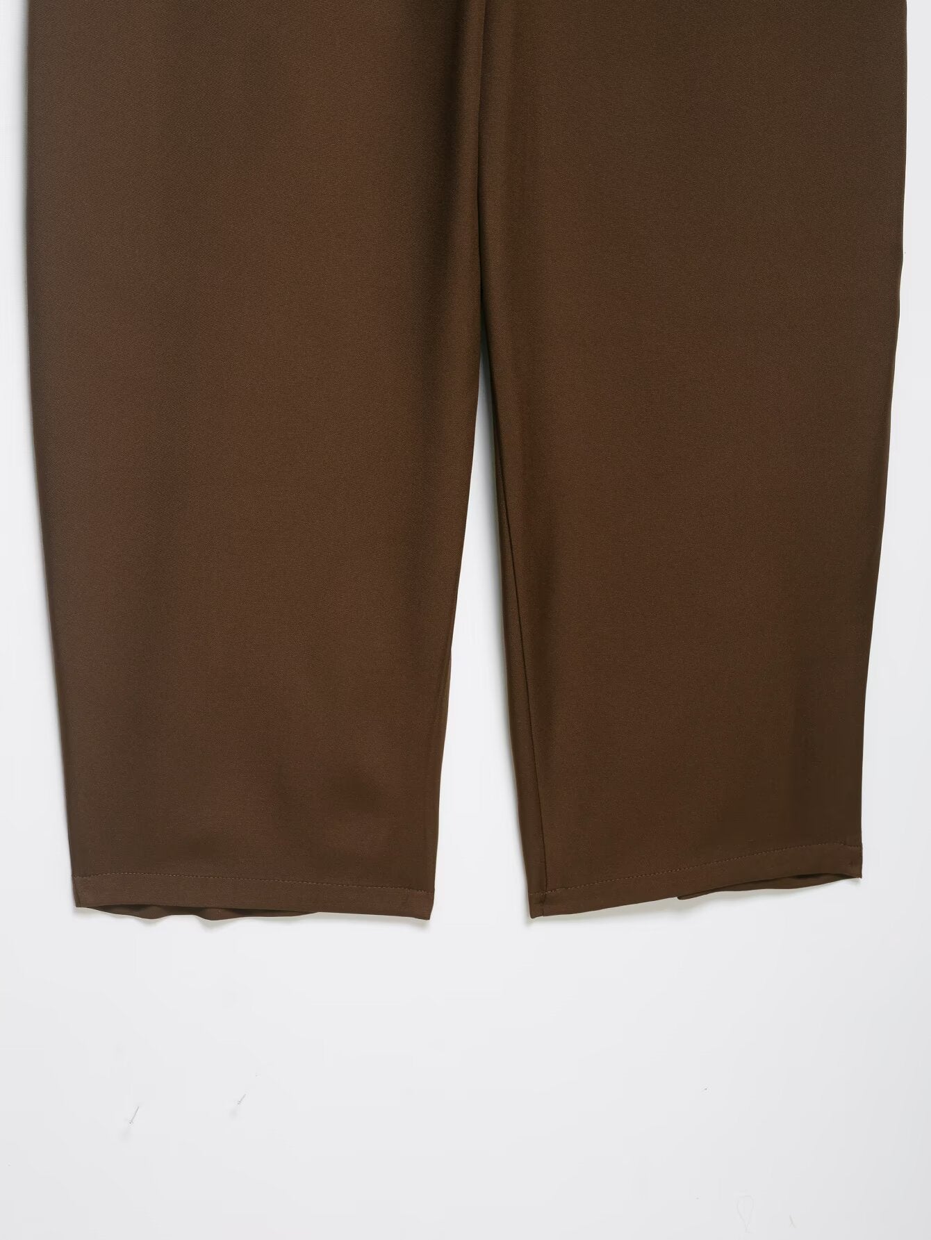 Women's high waisted pleated balloon version casual pants