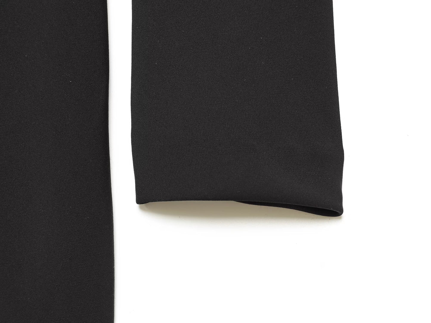 Women's long sleeved pleated collar mini dress