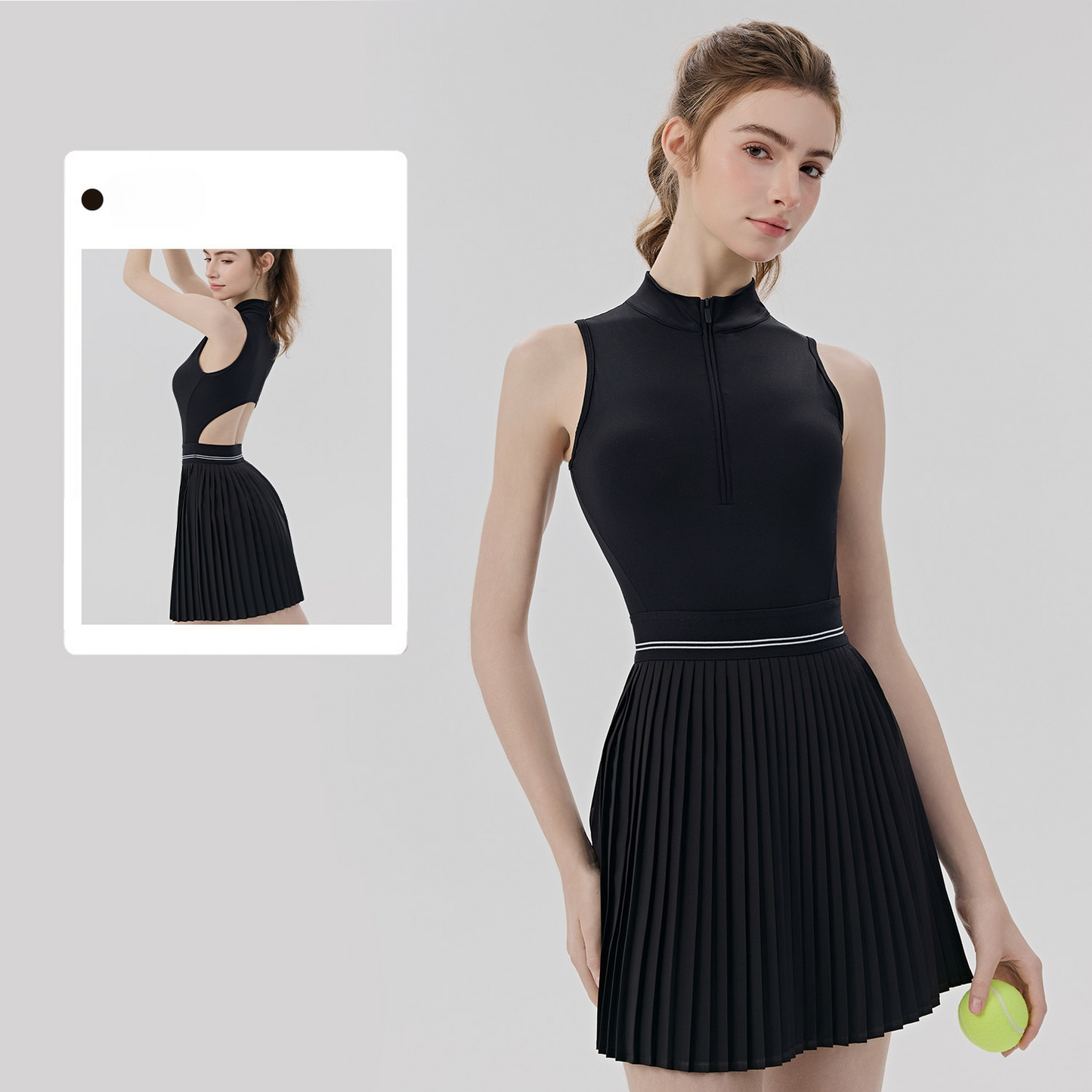 Women's new cool hollow breathable exercise pantskirt