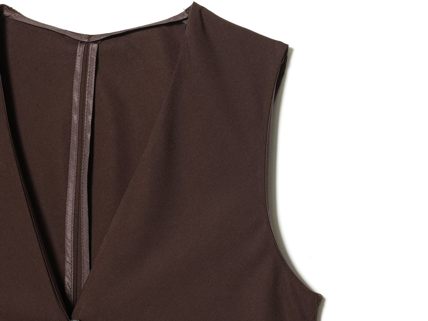 Women's lace decoration V-neck asymmetrical top